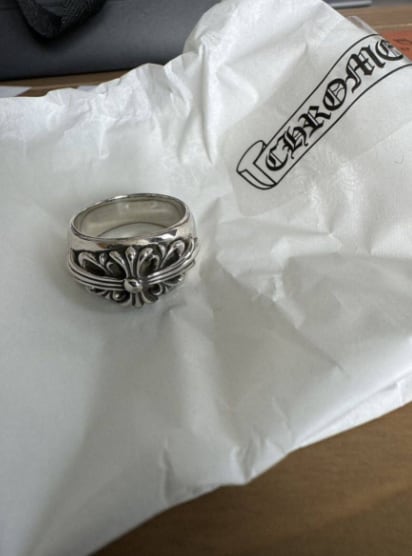 CHROME HEARTS クロムハーツ フローラルクロス リング CHROME HEARTS クロムハーツ フローラルクロス リング