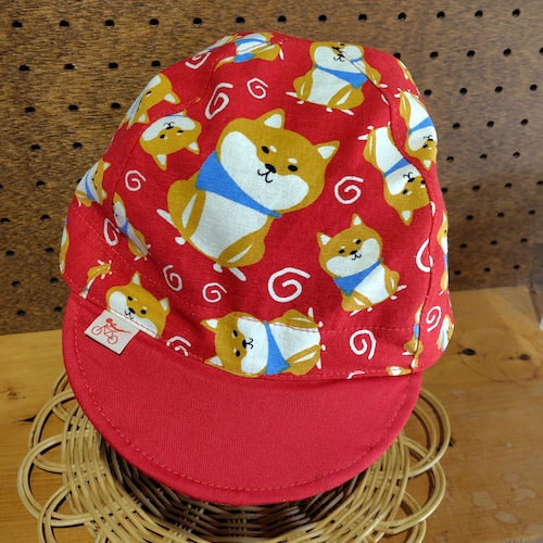 【限定品】サイクルキャップ　Red SHIBA