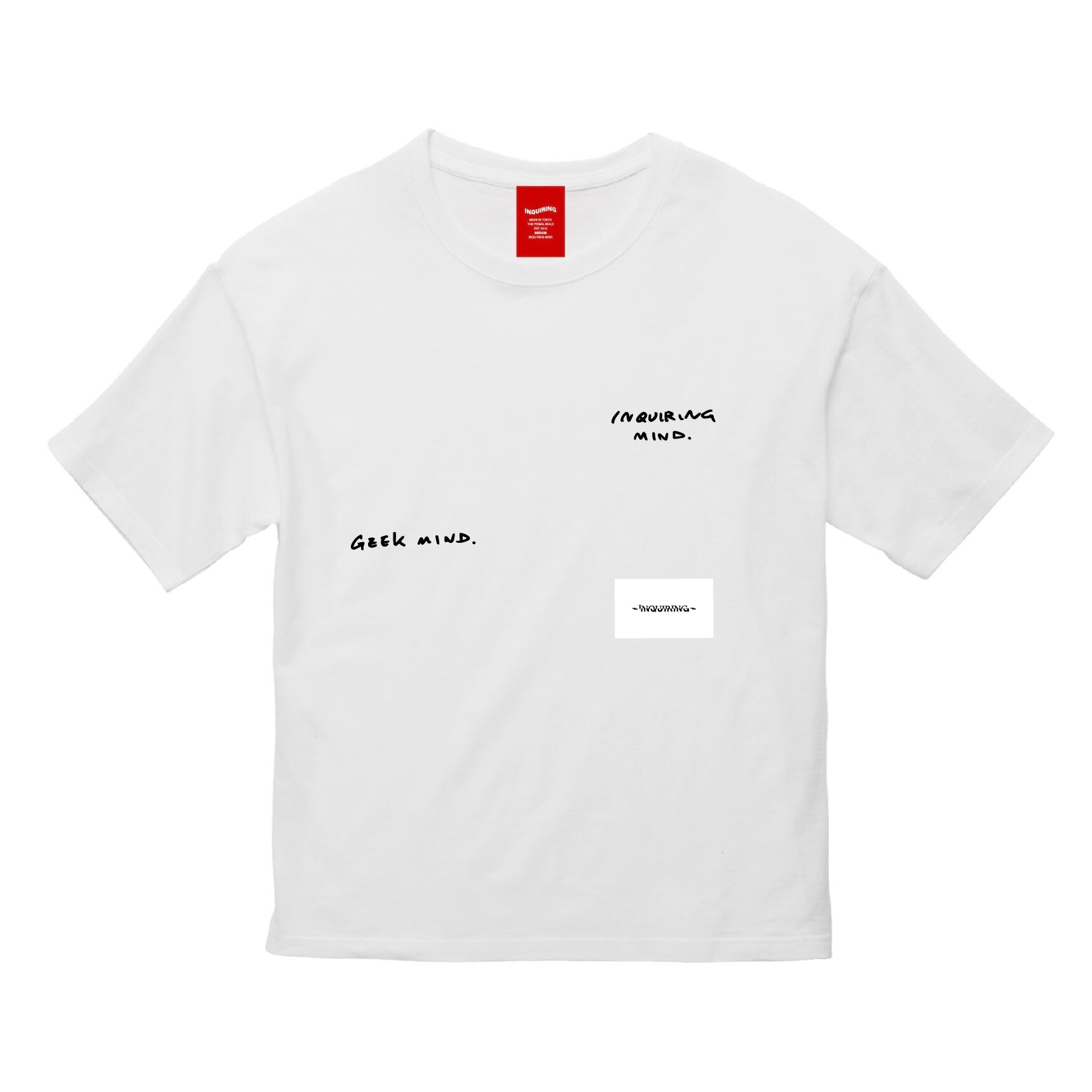 OVER SILHOUETTE T-SHIRT WHITE