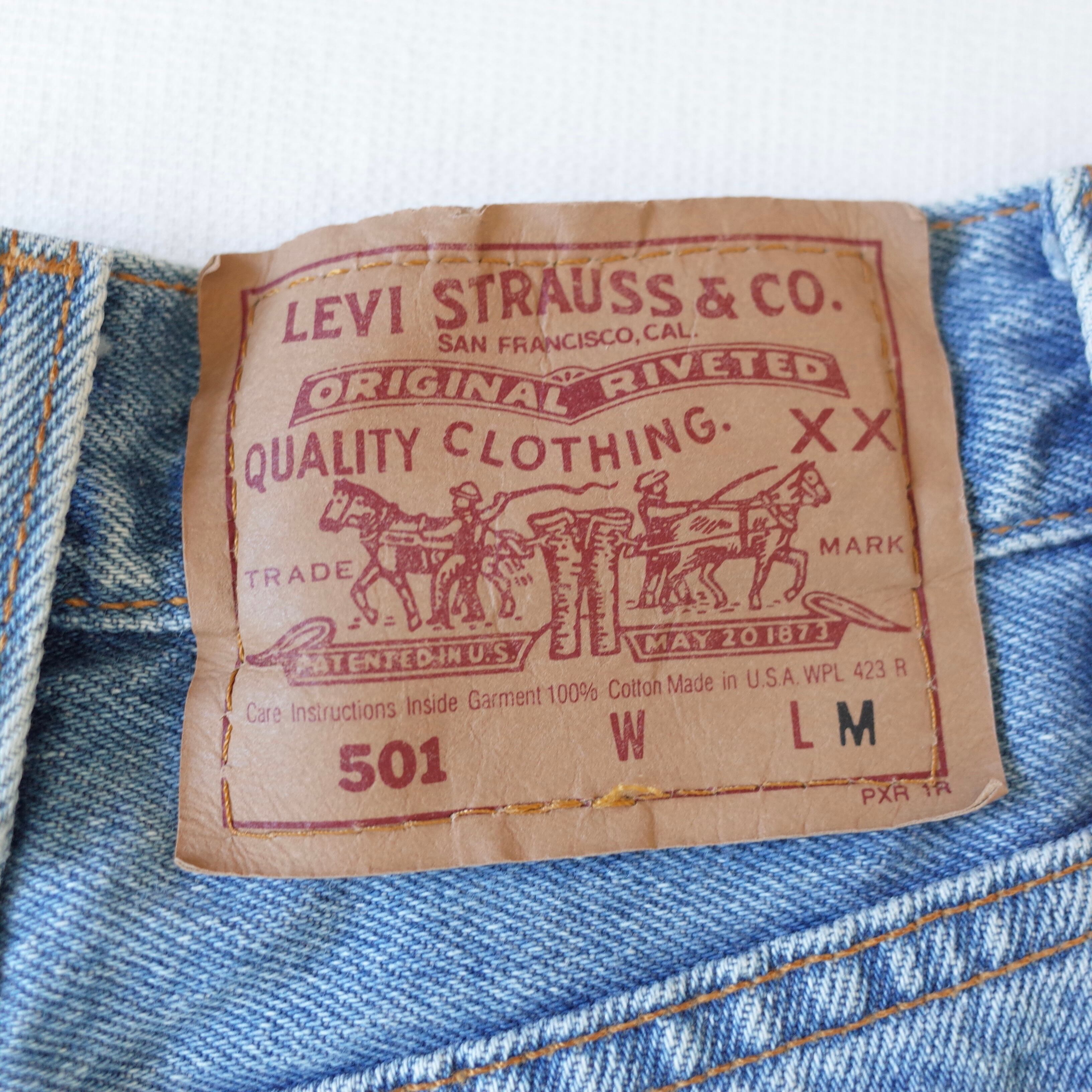 LEVI'S 17501-0193 MADE IN USA DENIM PANT