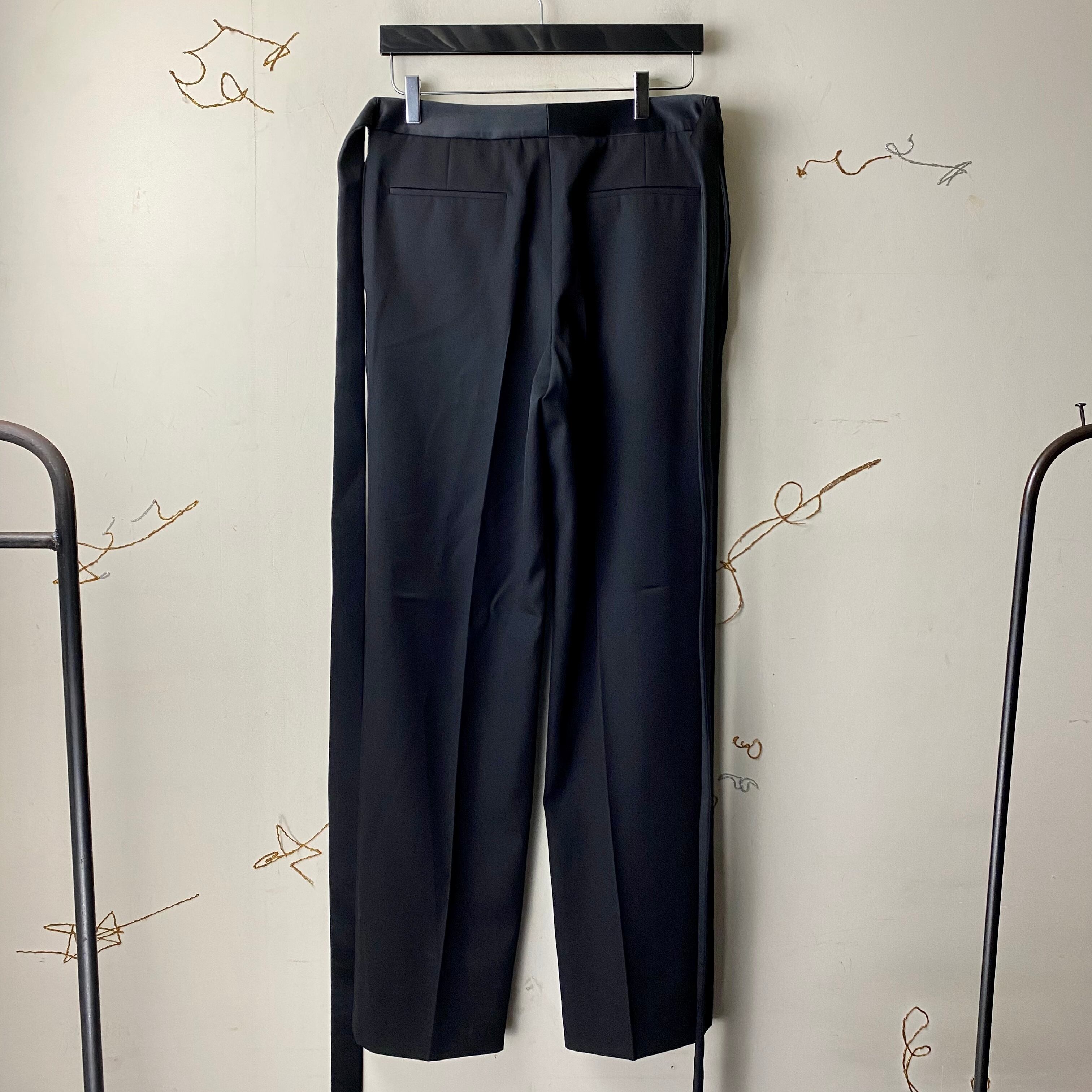 くすみ水色 Saint Laurent サンローラン HakamaTrousers パンツ | www