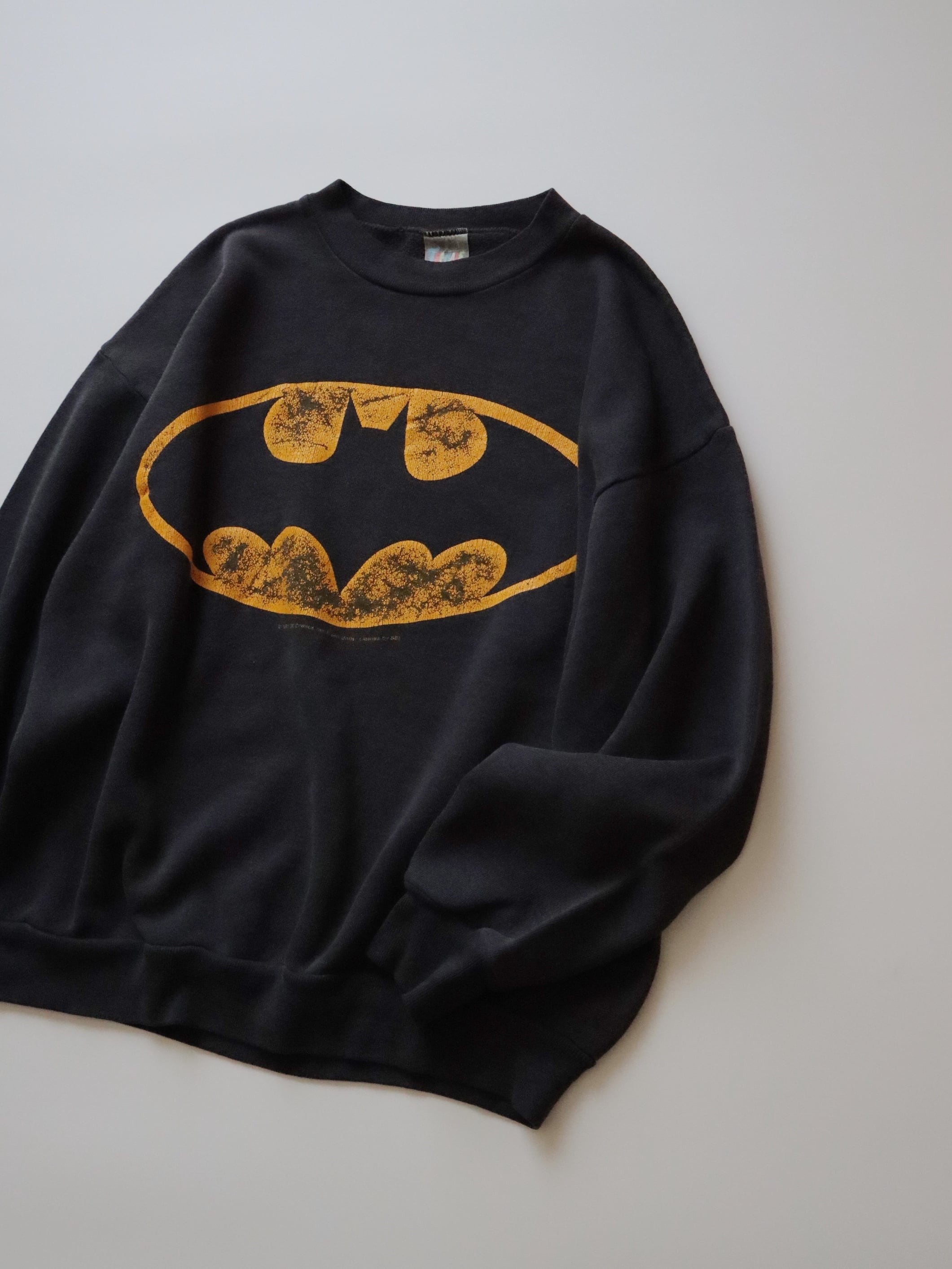 ●80s made in USA BATMAN print design sweatshirt