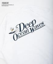 【#Re:room】#Re:room PEANUTS DEEP OCEAN WAVES  T-shirts［REC693］