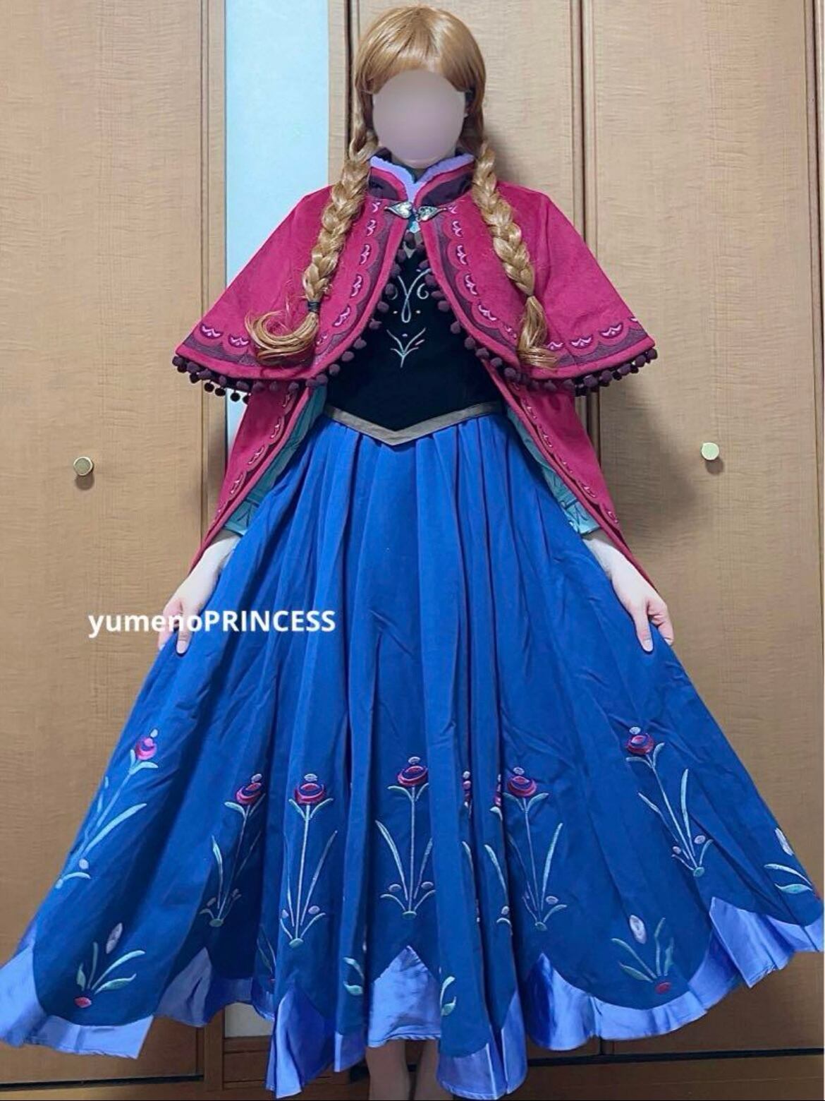 ディズニー アナと雪の女王 ドレス コスチューム アナ Dハロ