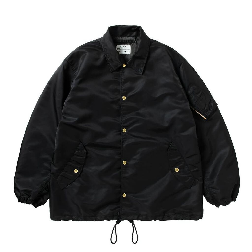NEXUSVII. MA-1 COACH JKT NYLON | MAROON WEBSTORE
