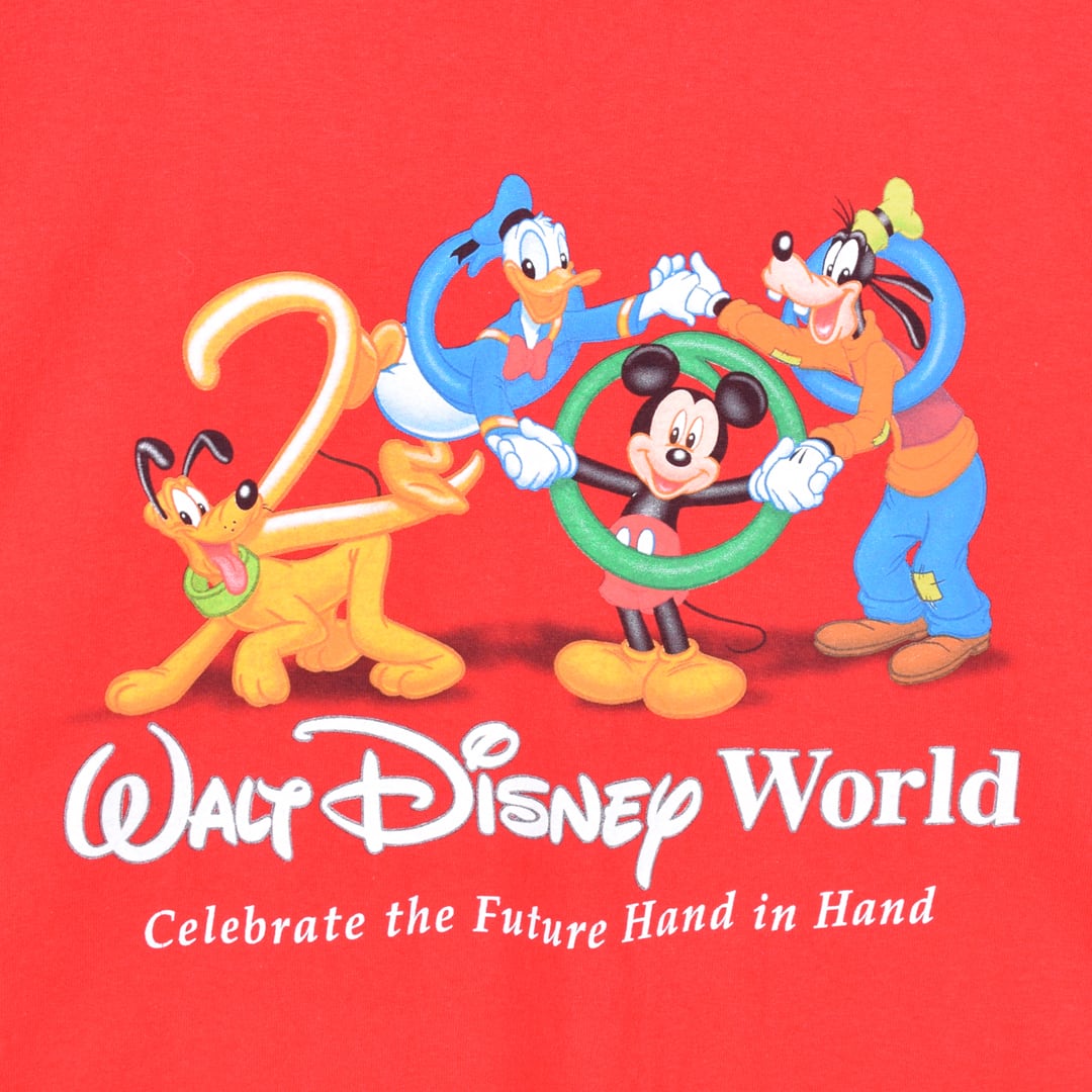 00s ウォルトディズニーワールド Tシャツ ミッキーマウス ドナルド