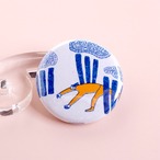 【CHIQON】ROUND 缶バッチ「走る」