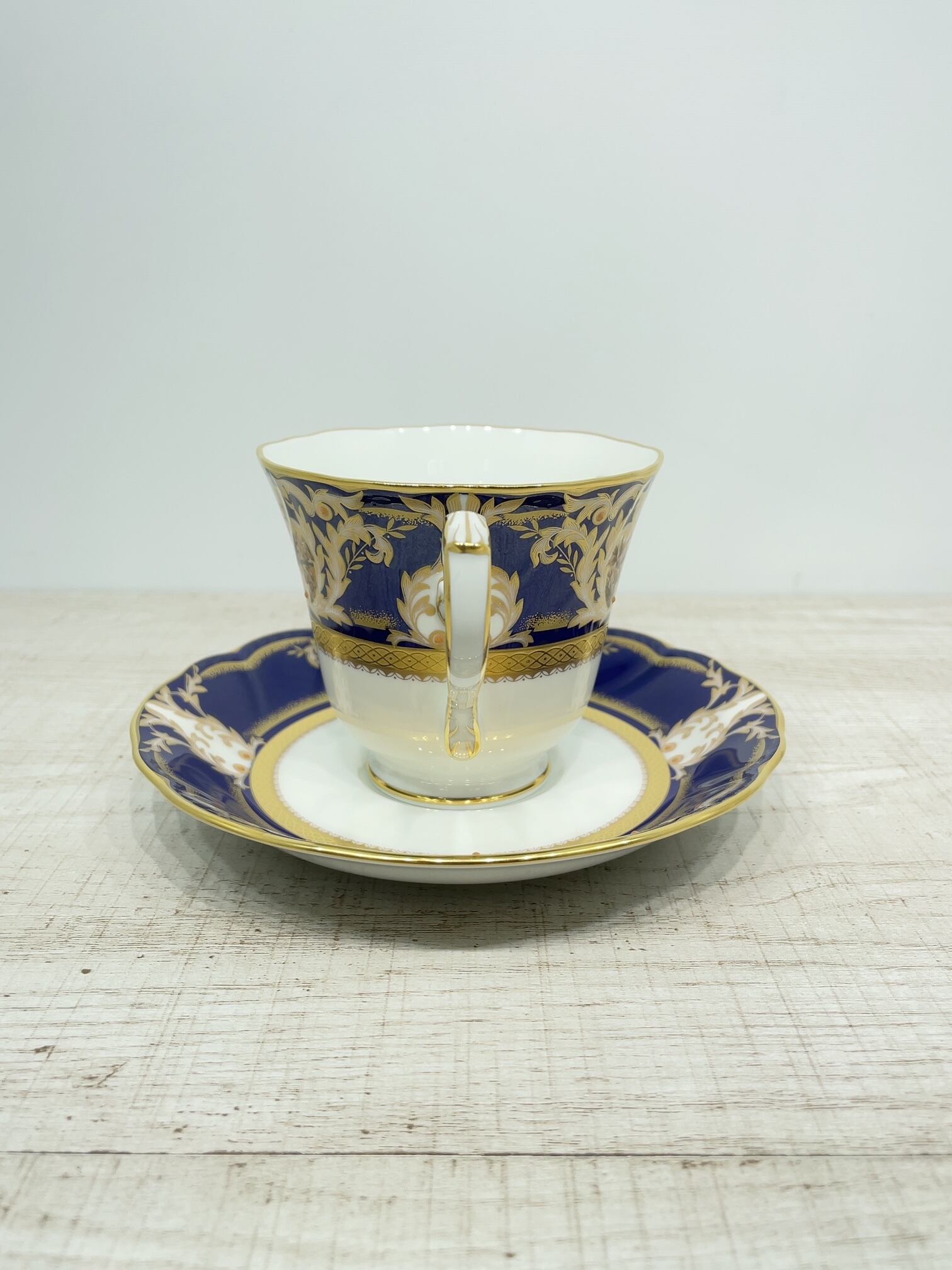 ノリタケ ダイヤモンドコレクション フォックスボロ カップ&ソーサー