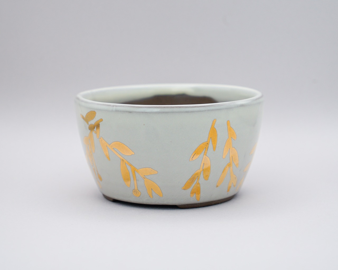 KINSAI POT / 金彩絵付鉢 (一点物) - 4