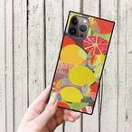 iPhoneケース フルーツ柄 北欧レトロポップ｜果物柄のレトロポップ NOR108