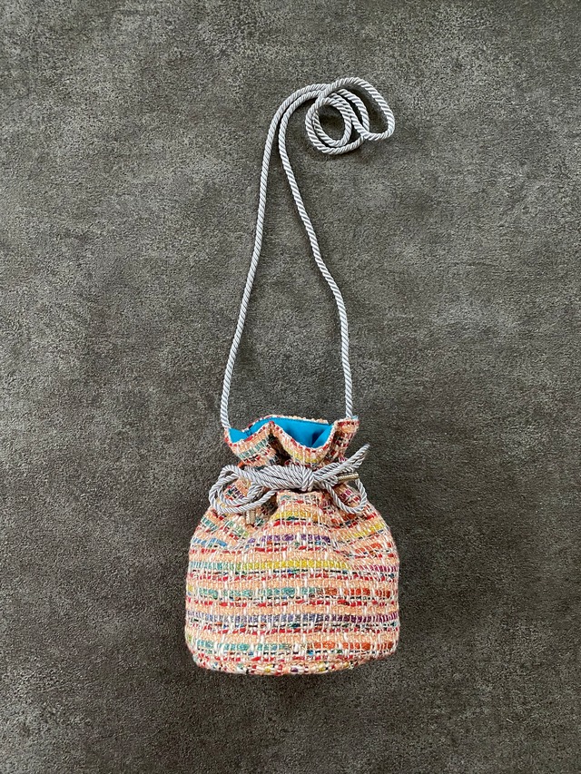 mini  drawstring bag
