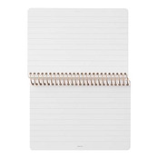 DESIGNPHIL ミドリ メモ リングメモ B7 ベーシック 白 19055006