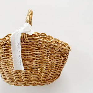 【新色追加】UTILE oval one handle basket