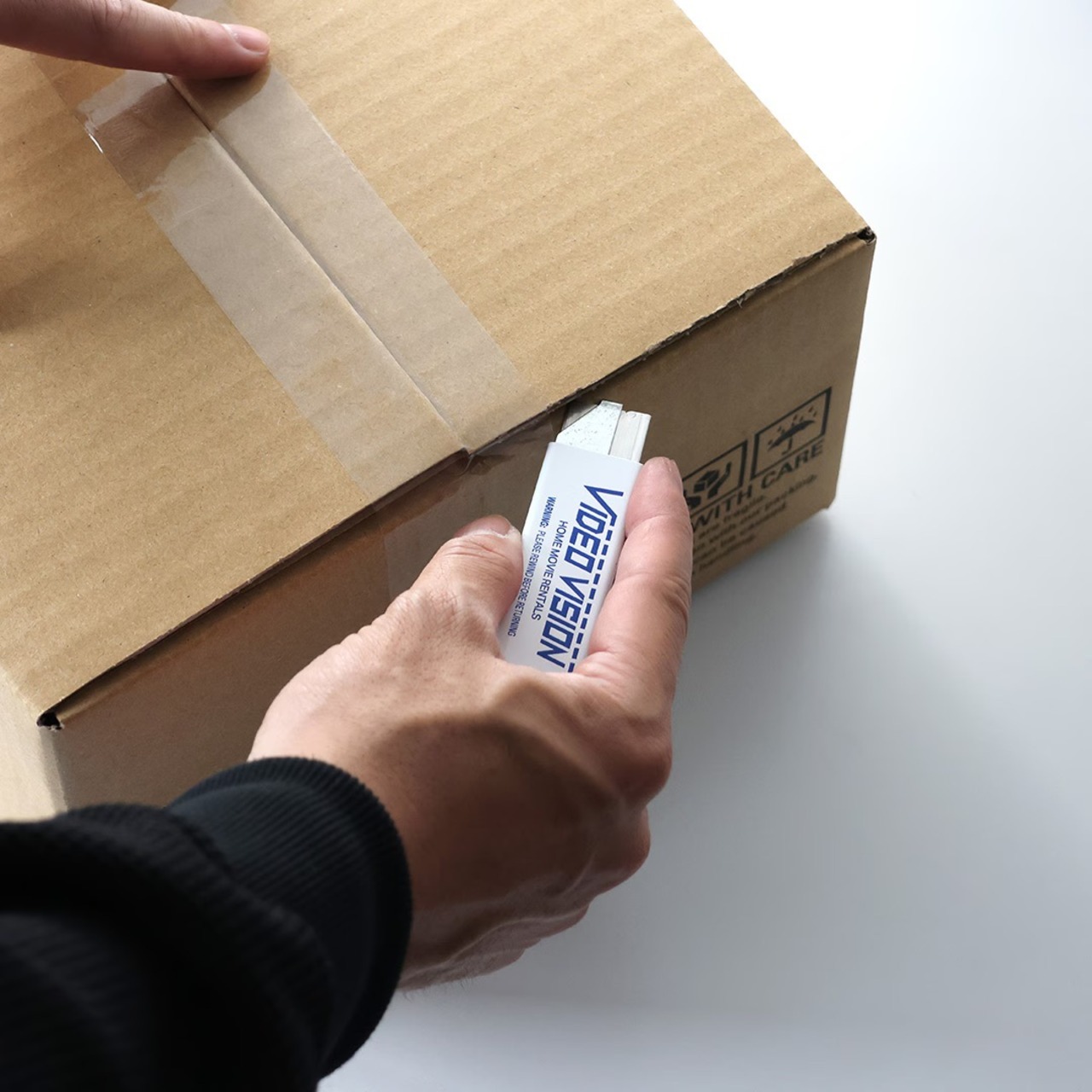 ANAheim Metal Box Cutter "Video Vision Blue"/ ダンボールカッター/ボックスカッター/USA製/文房具