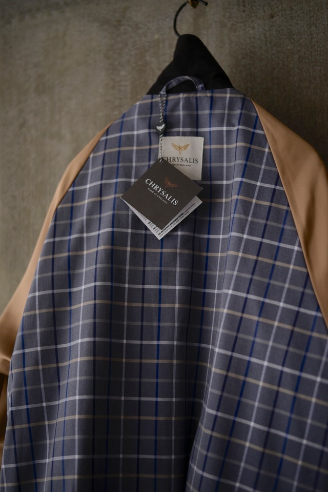 CHRYSALIS / exclusive for tatazmaiizumai /cotton gabardine field half coat color / nuance Greige