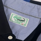 Crocodile クロコダイル 半袖 ポロシャツ サイズ 2L /ブラック系 メンズ 大きいサイズ