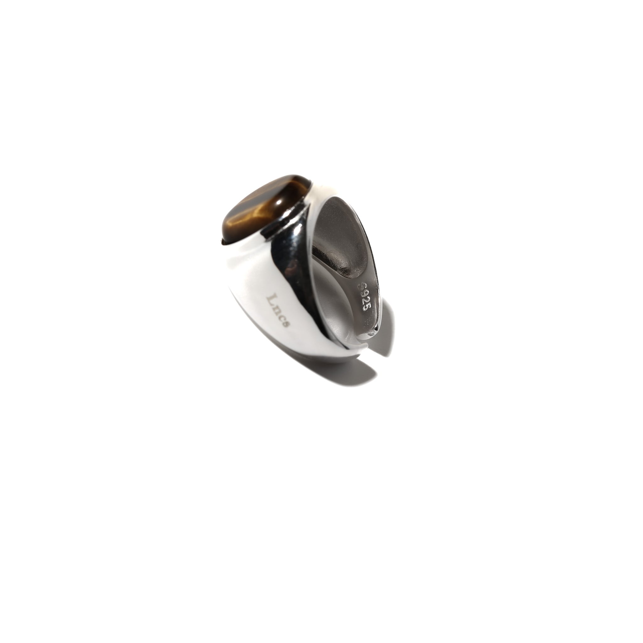 s925 Signet Tyger Eye Ring #Lncs | Lncs