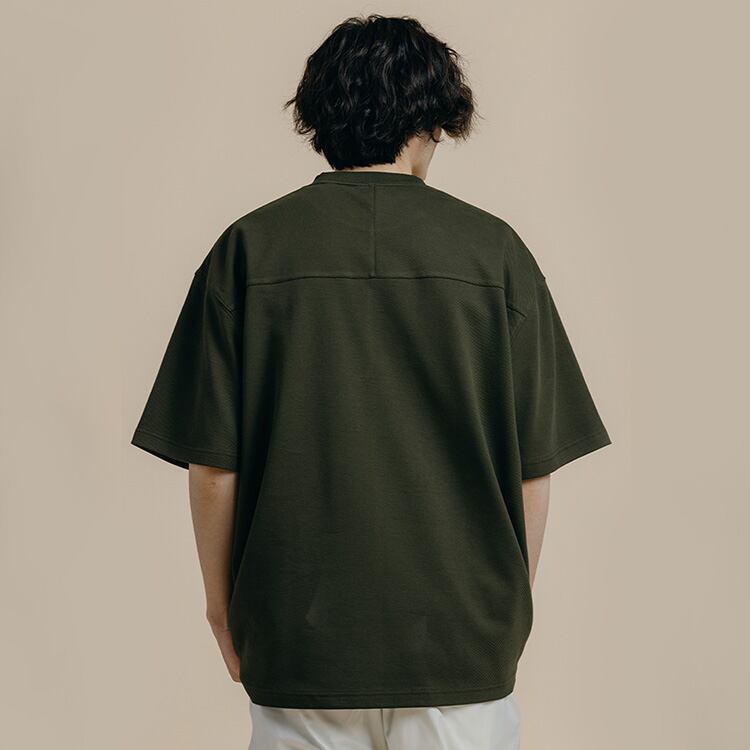 ★HEAVYWEIGHT DOUBLE COLLAR POCKET T-SHIRT　　　A0540