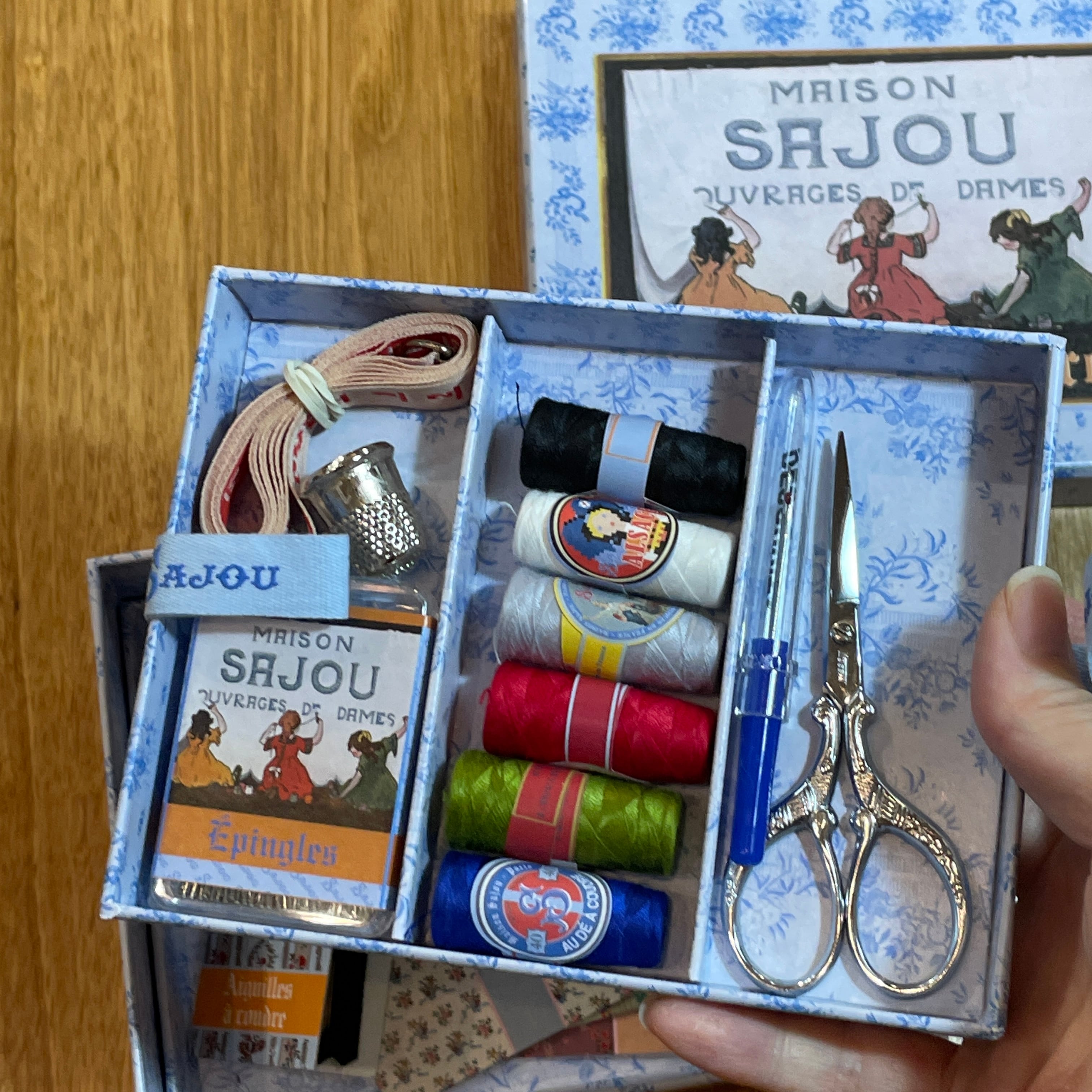 Sajou (サジュー）Sewing Box | l'art du fil