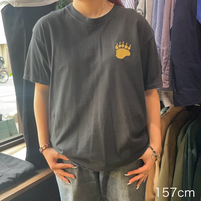 【両面プリント】Hanes   半袖Tシャツ　L   コットン100%