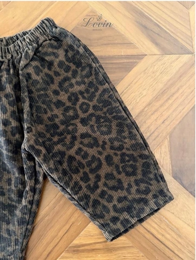 〚予約〛Leo Cordu pants <kids>