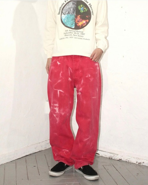 90s（1995）Levi's Piece-Dye&Bleach "501" Denim Pants USA製