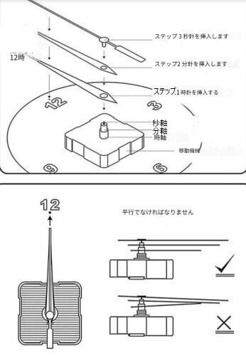 掛け時計 フラワー クリスタル調 静音 アナログ おしゃれ かわいい