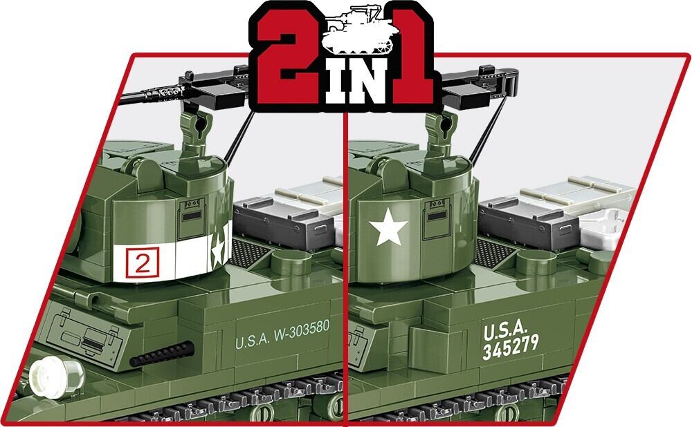 COBI #3129 M3軽戦車 (M3 Stuart) | ミリタリーブロック公式オンライン