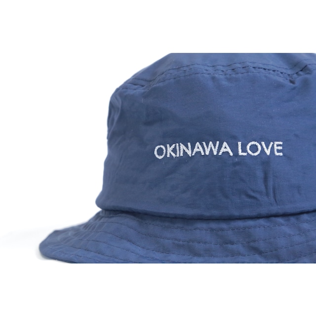 OKINAWA LOVE BUCKET HAT ( NAVY )