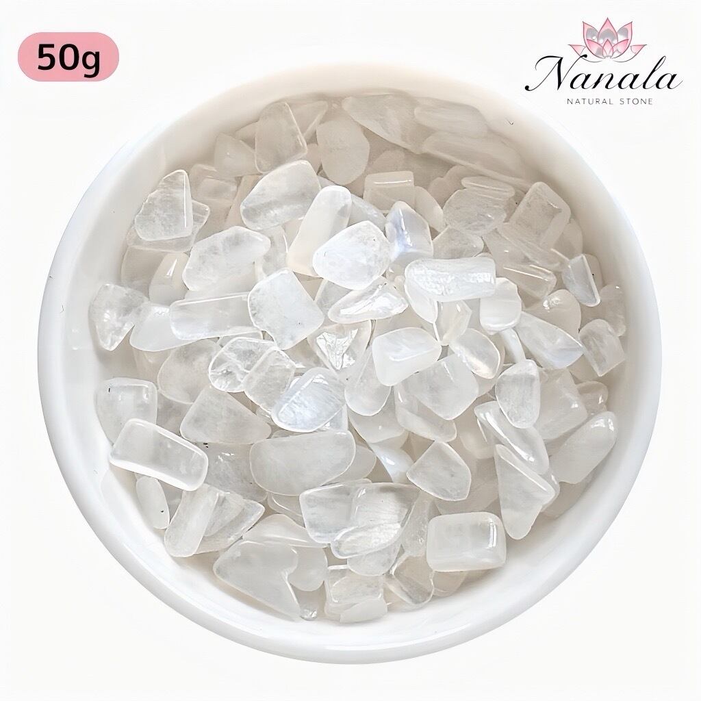 幸せ色のイエロー 染色シェルさざれ石 50g | NaNaLaオルゴナイト