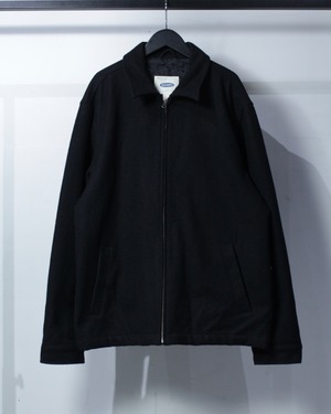 【Caka BLACK】“OLD NAVY” Vintage Loose Wool Zip Up Jacket