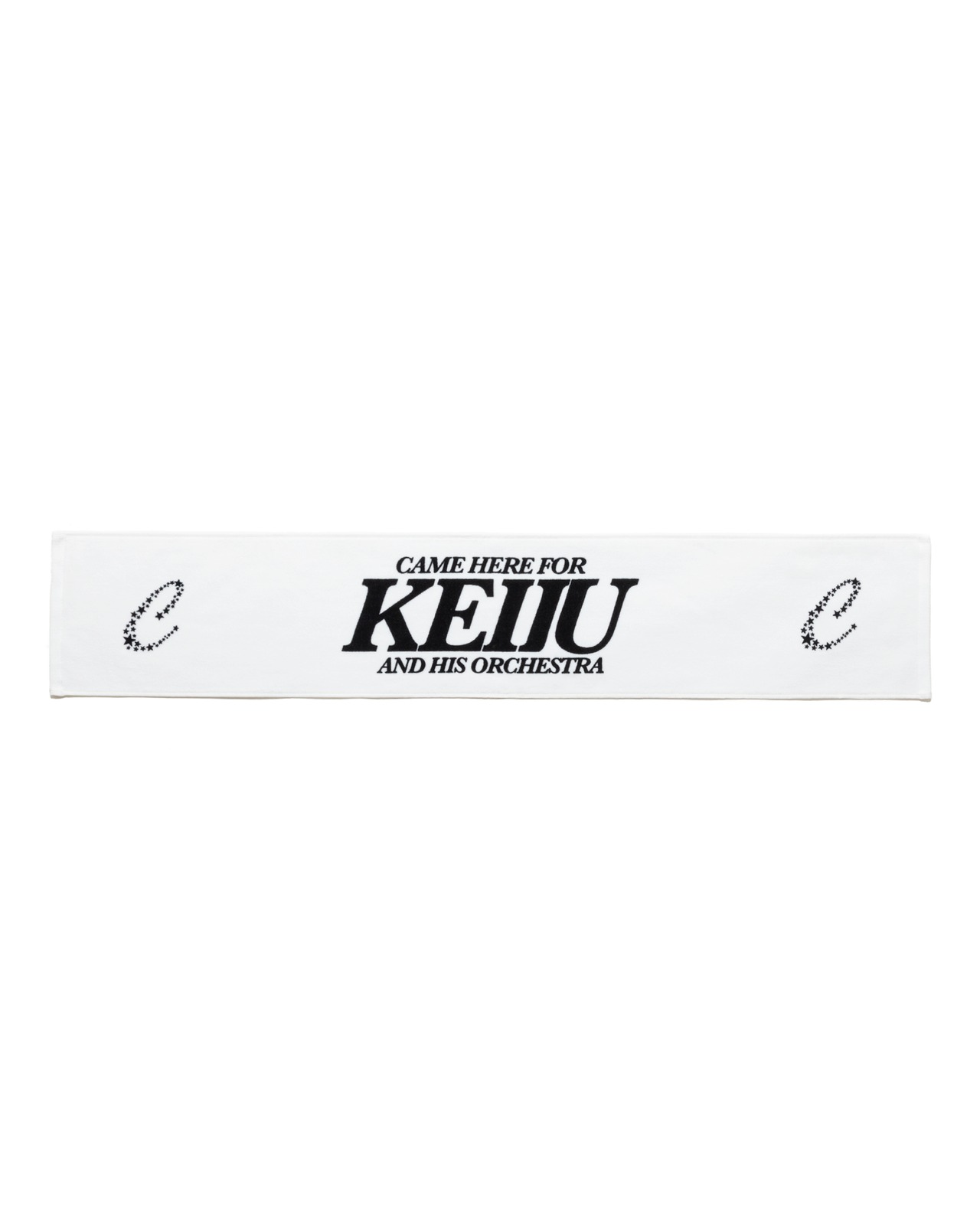 KEIJU"CAME HERE TOWL” (WHITE)