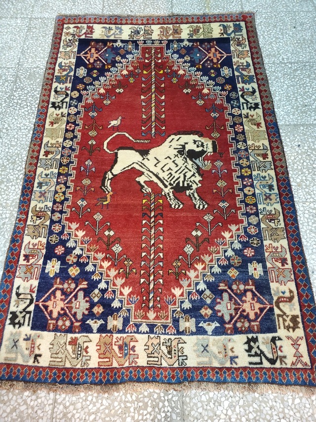 絨毯クエスト41 後編【No.99】※現在、こちらの商品はイランに置いてあります。ご希望の方は先ずは在庫のご確認をお願いします。