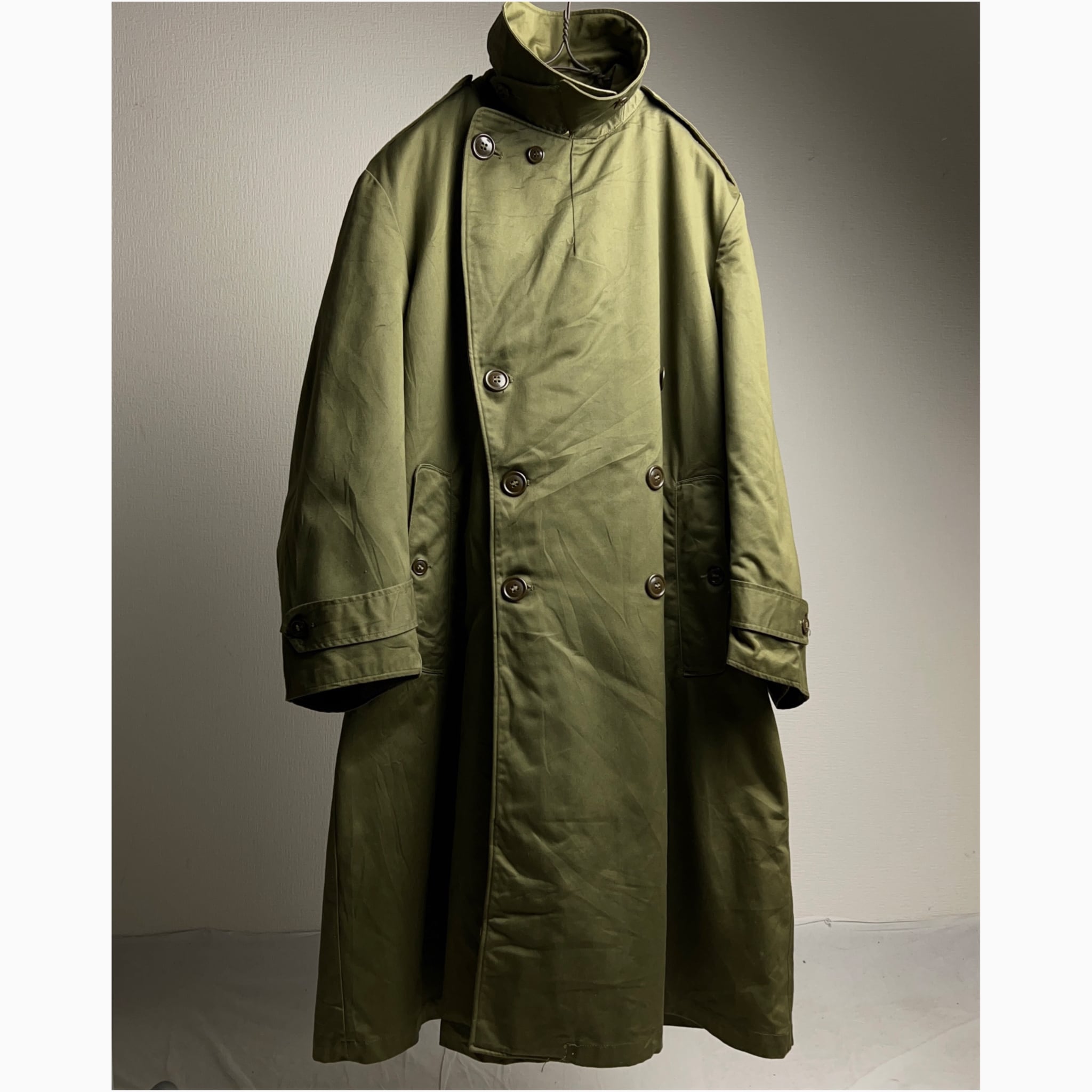 1940's U.S.ARMY Overcoat Field OD-7 1946年 アメリカ軍 フィールドコート オーバーコート ライナー付き  トレンチコート 40年代【0929A44】【送料無料】