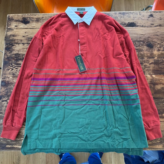 1990's Deadstock "Ozark Trail" Print-Flannel Bliue / XL