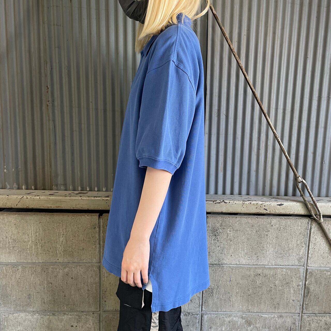 90年代 OLD GAP オールドギャップ 鹿の子 ポロシャツ メンズXL 古着