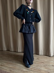 MCSISTER jewelry knit cardigan-5104-12