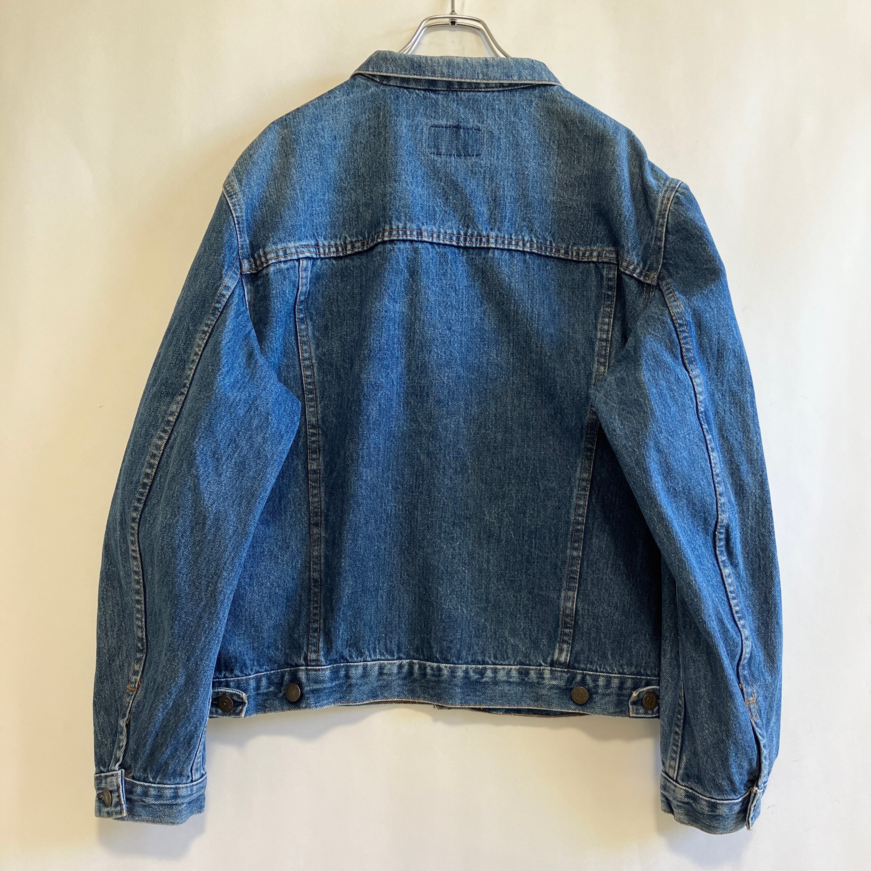 80s ヴィンテージ フランス製 Levis デニム トラッカー 80s ヴィンテージ フランス製 Levis デニム トラッカー