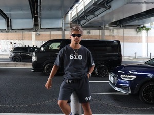 No.610 logo setup / チャコール