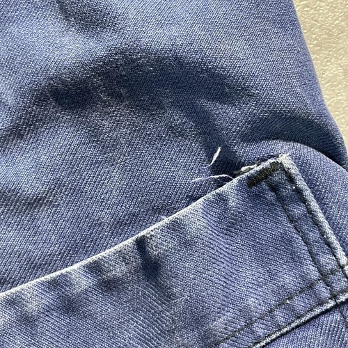 60s barbe bleue コットンツイル フレンチワークジャケット 詳細写真19