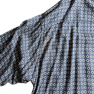 CLAIBORNE small pattern rayon shirt