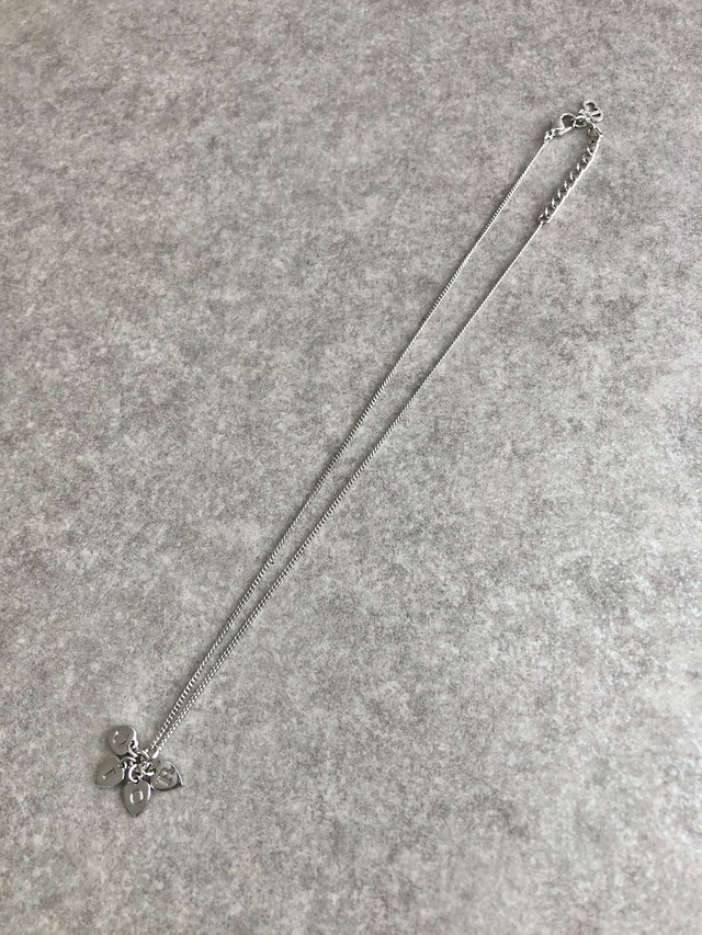 Christian Dior クリスチャン ディオール ネックレス シルバー Diorロゴ ハートチャーム vintage ヴィンテージ オールド 54fcgb