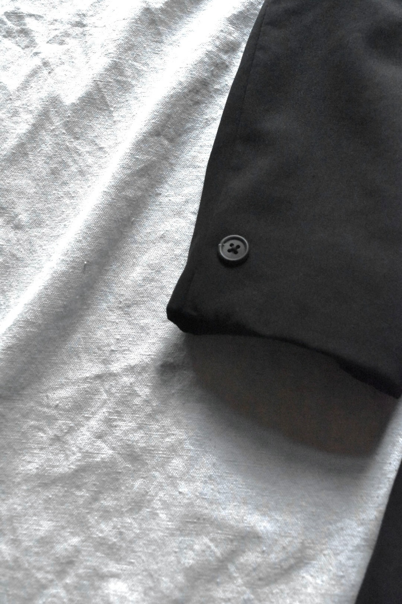 "Y's for men" Black summer wool 2B jacket