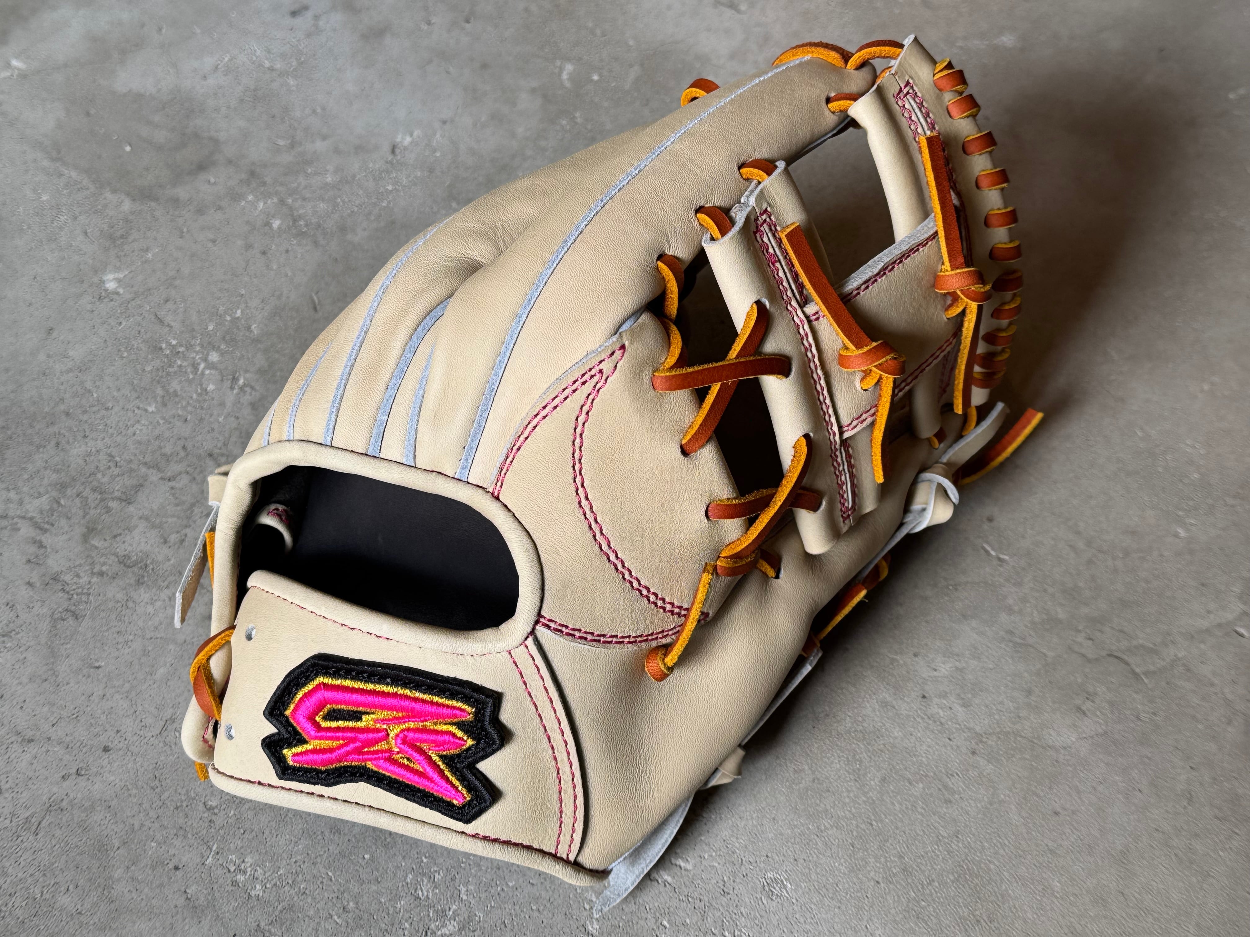 限定モデル【GS】硬式用グローブ 内野手当て挟み型5ミリアップ