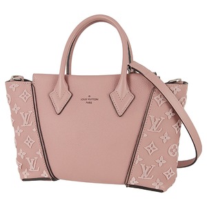 Used LOUIS VUITTON ルイヴィトン トートW BB モノグラム ヴェルール マグノリア M94639 ハンドバッグ トートバッグ ショルダーバッグ ミニバッグ 美品