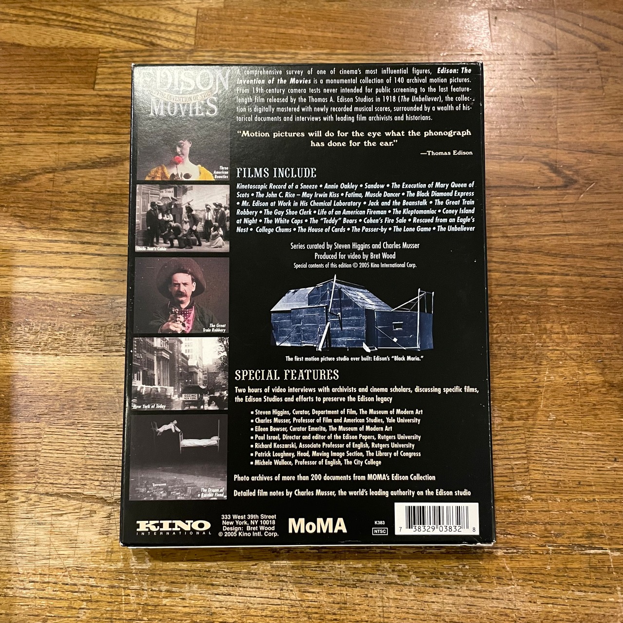 Edison: The Invention of the Movies [DVD] | 百年