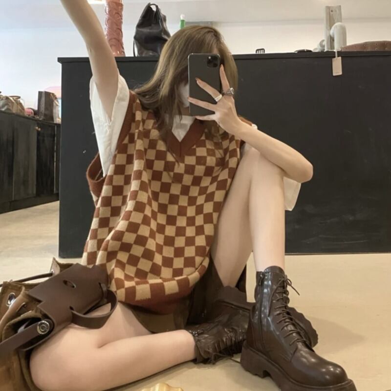 オータムウェストニット 秋物 1号婦人13435142687