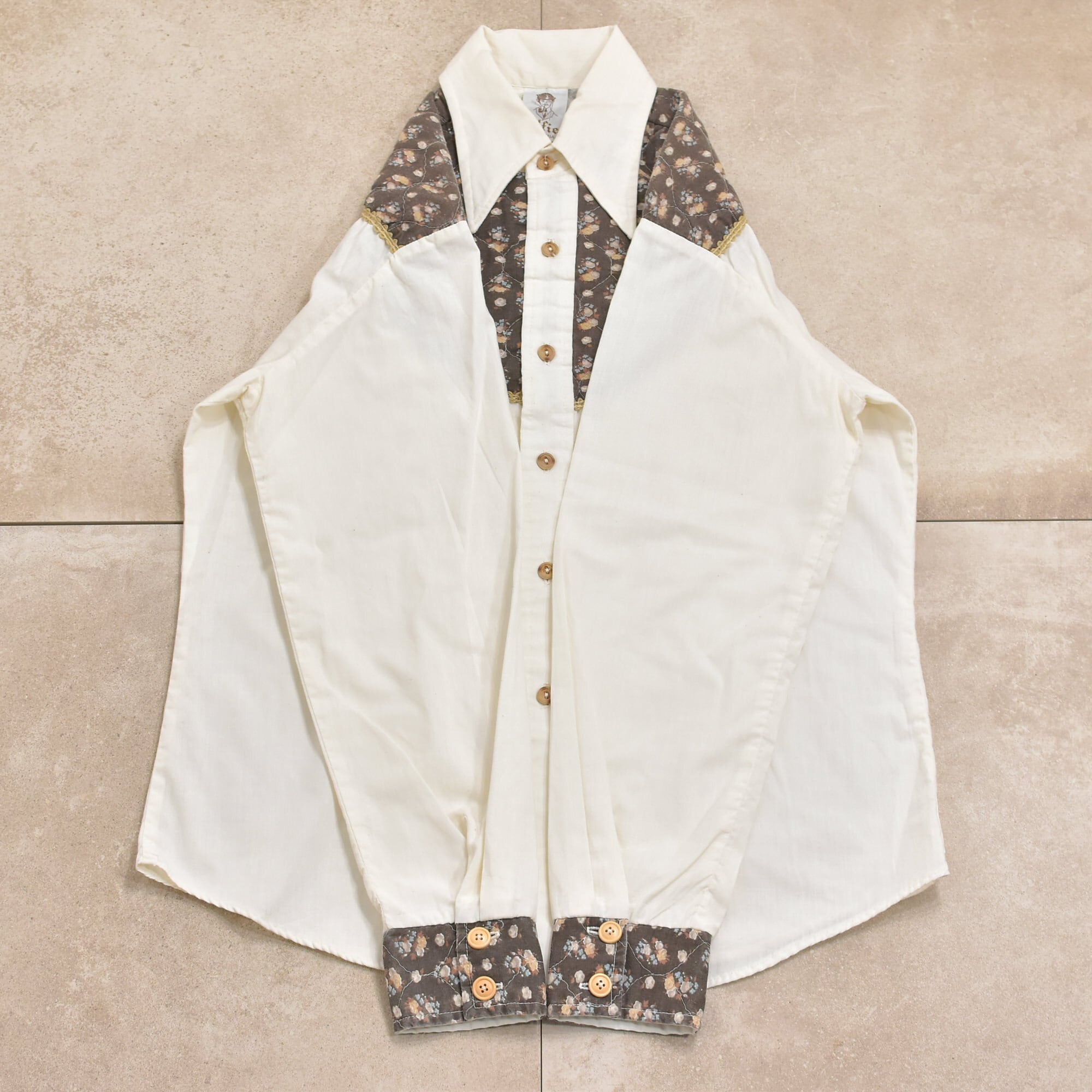 メンズ　70s Alfie CALIFORNIA design shirt 70s Alfie CALIFORNIA design shirt | 古着屋 grin days memory 【公式