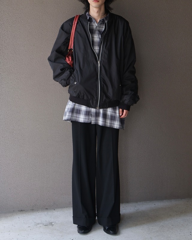 Oversized flannel shirt