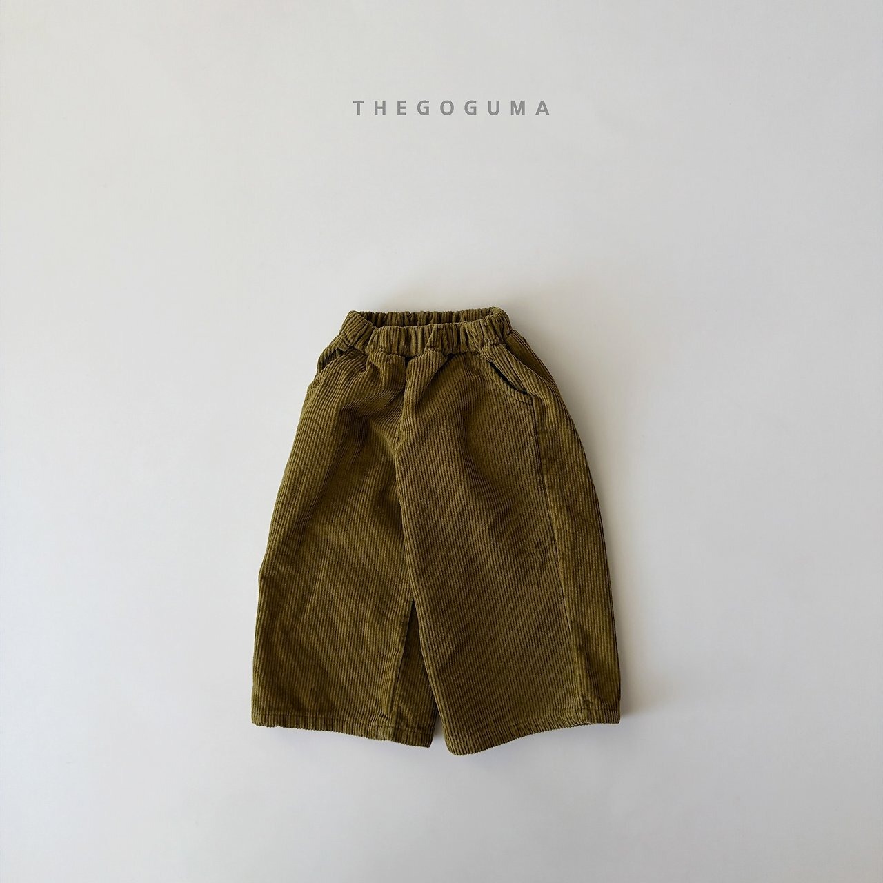 【取寄】THE GOGUMA カラーコーデュロイ裏起毛パンツ｜冬服｜韓国子供服